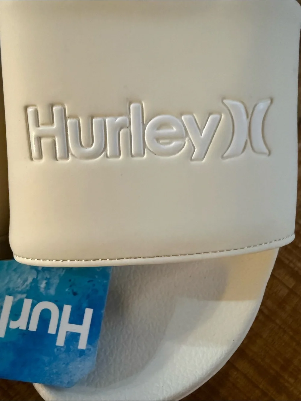 NWT Hurley Men’s Textured Outsole Non-Slip Grip Slides, Size 10